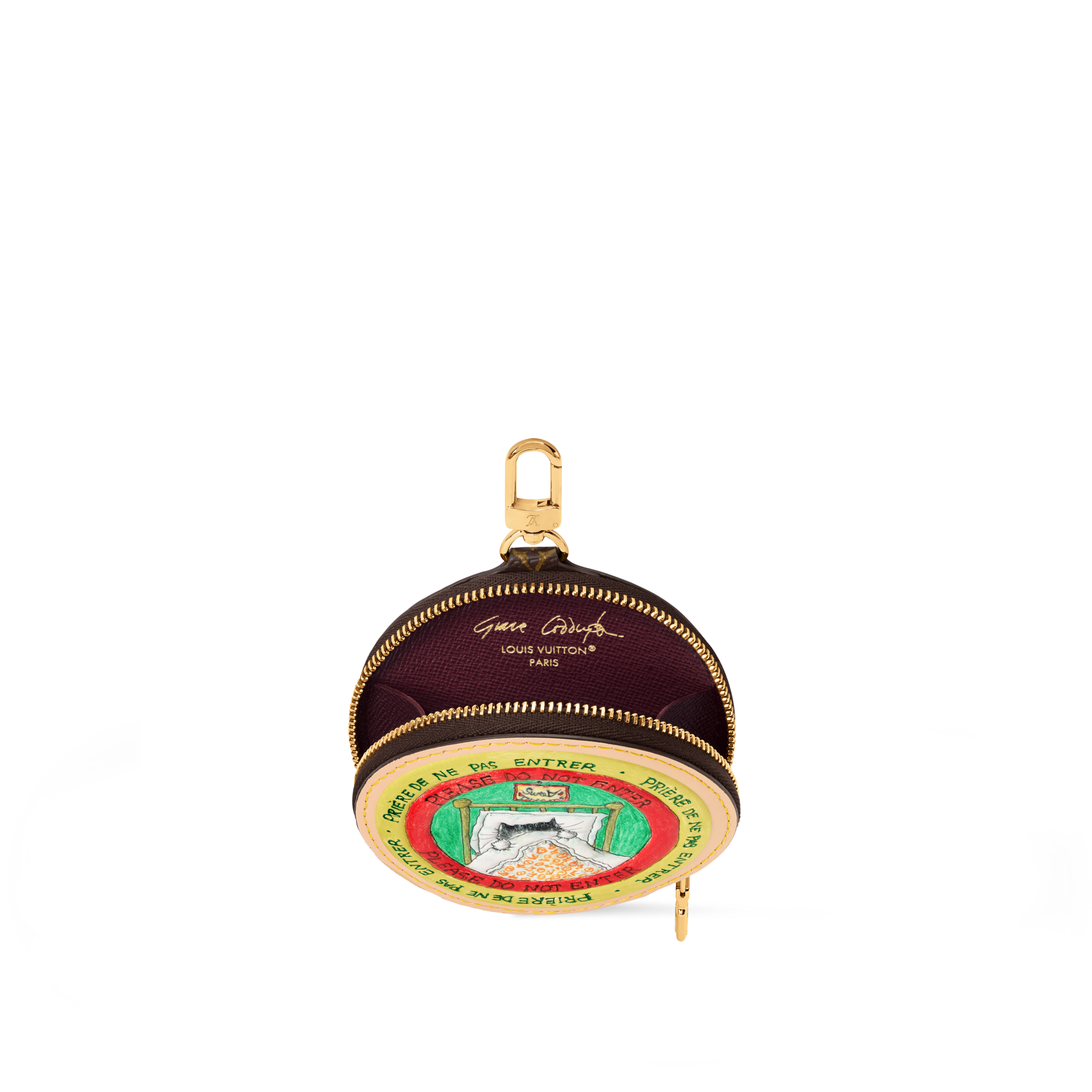 LV Tennis Racket Key Holder and Bag Charm S00 - Accessories
